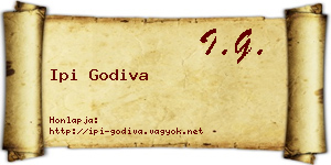 Ipi Godiva névjegykártya